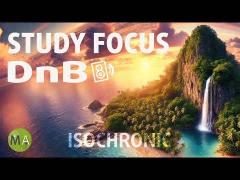 Study Focus Drum n Bass Deep Concentration, Beta Isochronic Tones