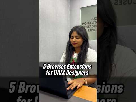 5 Browser Extensions for UIUX Designers @maiyyam #learning #uiux #designing #webdesign #skills