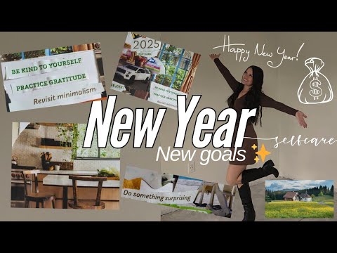 My 2025 vision board &  Things I will not  purchase again in the new year! Life changes ✨️