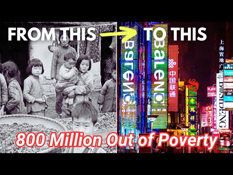 How China Lifted 800 Millions Out of Poverty