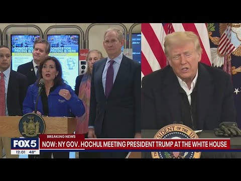 NY Gov. Hochul meets with Trump in Washington