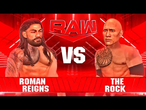 Roman Reigns vs The Rock - WR2D 2K23 By Demon Knight