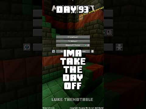 100 Days - [Minecraft Shorts] - Day 93 #minecraft #100days