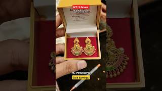 Daily wear gold earrings designs 22karat hallmarked. Gold earrings designs 2025