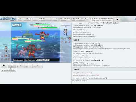 Making low ladder pokemon showdown players rage quit with my favorite pokemon!