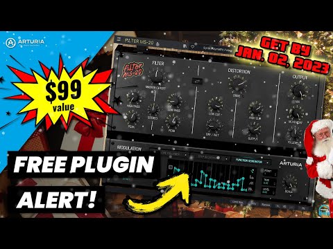 FREE PLUGIN ALERT - ARTURIA Filter MS-20 🎅🎄