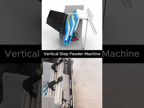 Vertical Step Feeder Machine  #cad #mechanic #mechanism #engineering #feeder #3d #fusion360tutorial