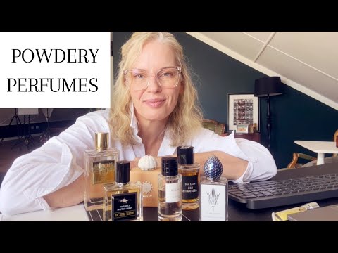 FAVOURITE POWDERY PERFUMES | TheTopNote #perfumecollection #perfumereviews