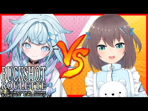 【Buckshot Roulette】実力で新人ちゃんをわからせる💬🔁💙【ホロライブ/夏色まつり】