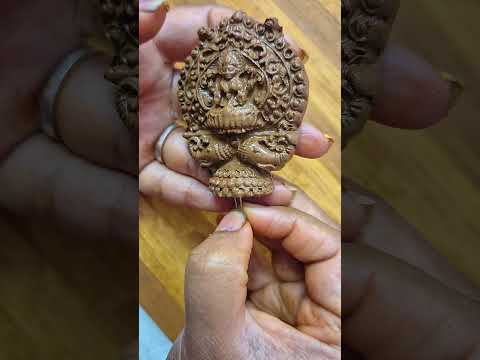 Hi All 👋 2/30 days challenge How to make terracotta pendant ✨️ For any/class(Wtsapp:6366026898)💬📞