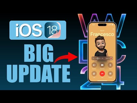 iOS 18 Big Features Announced at WWDC 2024 | Call Recording, App Lock, Rearrange Icons and More 🔥