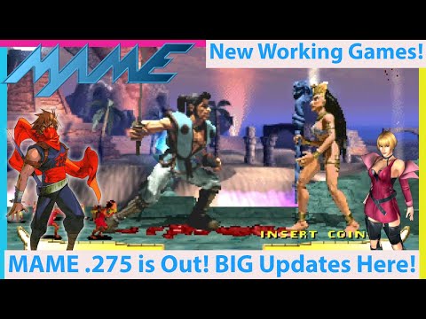 MAME .275 is Here! Big Upgrades to Arcade Emulation! New Working Games!