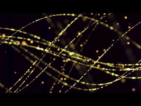 Shiny Golden Strings | Glitter | Shimmer | Background | Screensaver