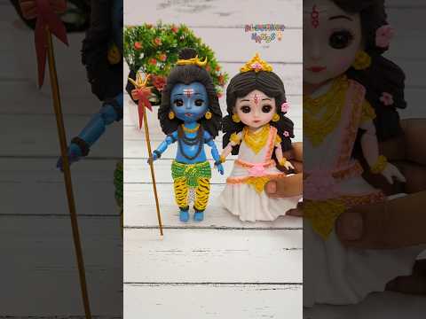 Most Viral Cute AI Maa Parvati Idol Making With Super Clay🕉️🕉️ Making Of Lord Shiva,Mata Parvati🙏🙏🙏