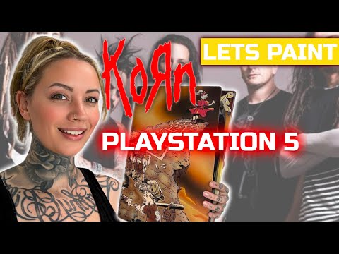 Korn Painted Playstation 5! How to Paint your playstation