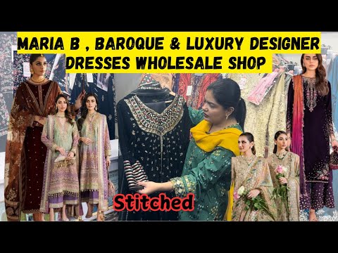 Maria B Baroque Designer Dupes | Ready-to-Wear Designer Dresses | Wholesale Collection