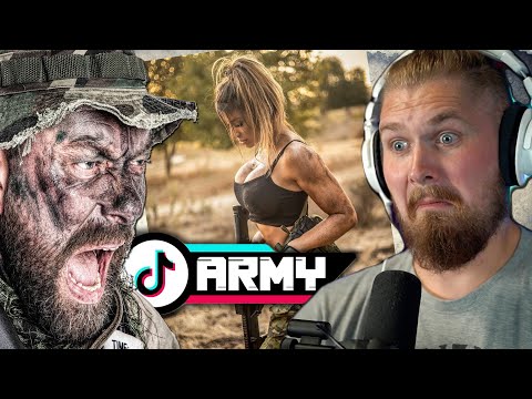 Veteran Reacts to MILITARY TIKTOKS with NIKKO ORTIZ!!!