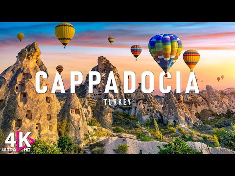 Cappadocia 4K Nature Relaxation Film - Meditation Relaxing Music - Travel Nature