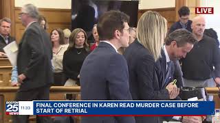 WATCH LIVE: Final conference in Karen Read murder case before start of retrial.