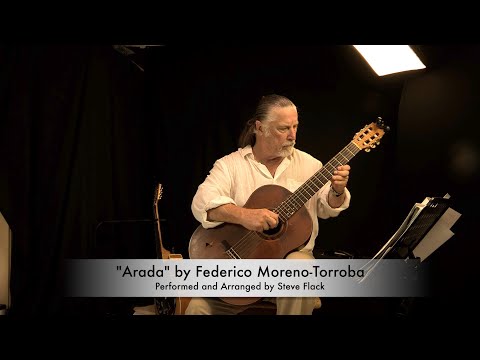 Classical Guitar Studies: "Arada" by Federico Moreno-Torroba (Suite Castillana)