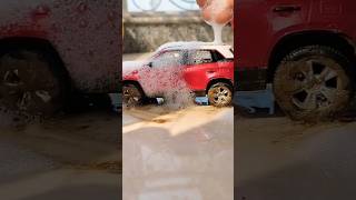 Maruti Suzuki Vitara Brezza Grand dirty wash after extreme offroad Diecast Scale Model Miniature