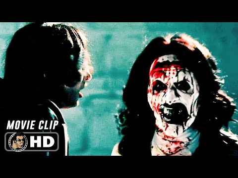 Victoria Meets Art Scene | TERRIFIER (2016) Movie CLIP HD