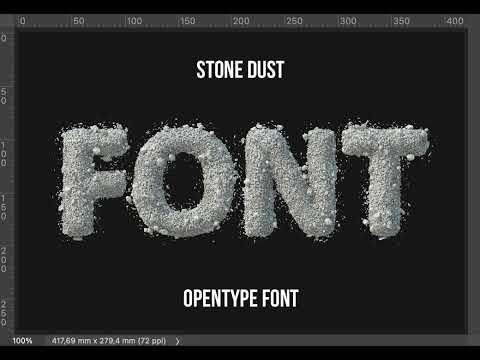 Stone Dust Font