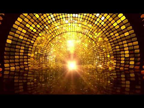 Golden Hall | Disco Feels | Sparkling | Shiny | Background | Screensaver