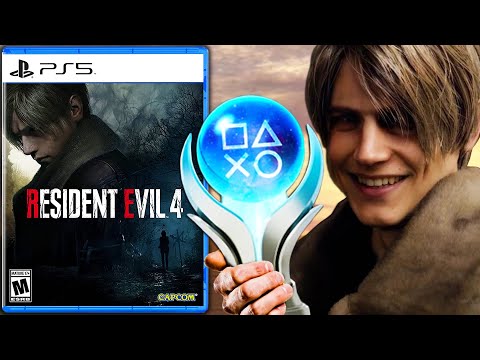 Resident Evil 4's Platinum is for PROFESSIONALS