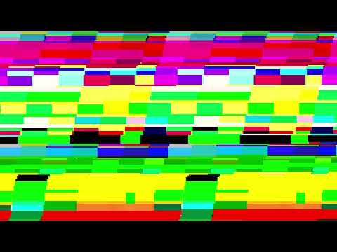 [1 Hour] - Glitch Effect - Digital Distortion - With Glitch Audio - Version 3