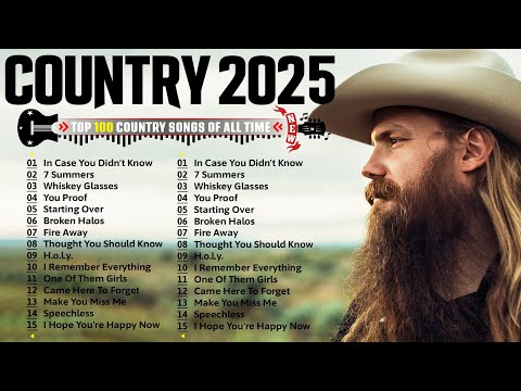 New Country Songs 2025 - Chris Stapleton, Luke Bryan, Jason Aldean, Blake Shelton, Luke Combs,