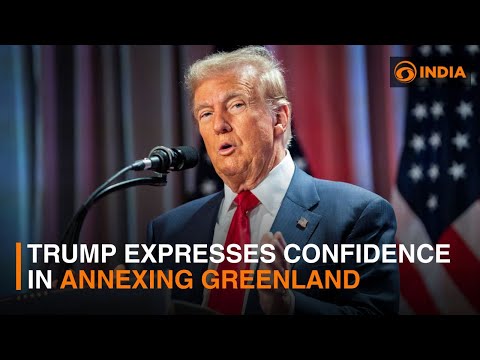 Trump expresses confidence in annexing Greenland & updates | DD India News Hour