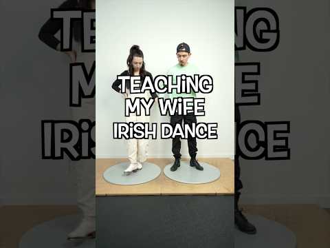 Learning Irish Dance from your Husband! ☘️ #dance