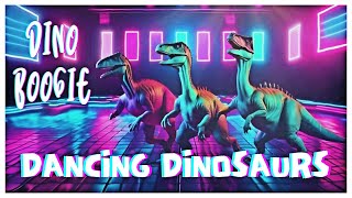 DANCING DINOSAURS -  "Dino Boogie. Fun music for kids #kidsmusicvideo #dancemusic #musicforkids