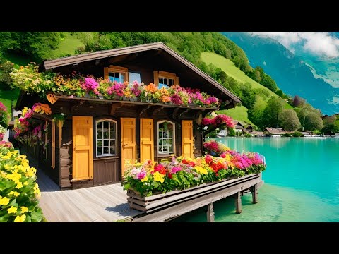 BRIENZ SWITZERLAND🇨🇭MOST BEAUTIFUL SWISS VILLAGE WALKING TOUR