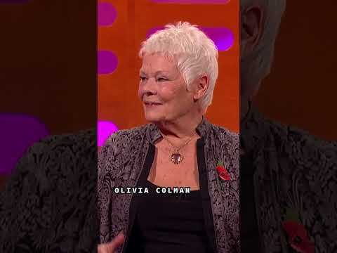 #JudiDench turned her co-stars against #OliviaColman 😳 #TheGrahamNortonShow #GrahamNorton