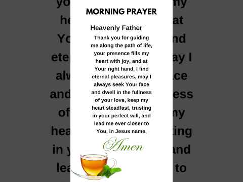 Start Your Day With This Psalm 16:11 Daily Prayer #prayer #God #love #shorts