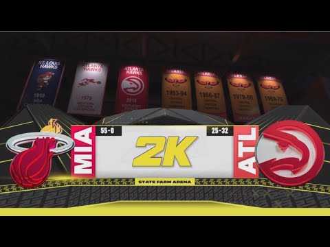 NBA 2k25 My Career Hawks Game!