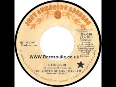 The Voices Of East Harlem   Cashin In   Raresoulie