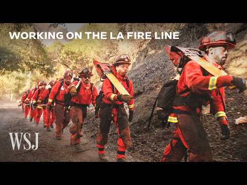 These Prisoners Are Fighting the L.A. Fires for Less Than $2 an Hour | WSJ