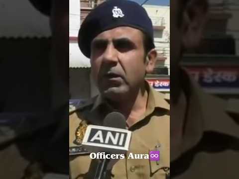 Police officer on Holi || police officer thought on juma and Holi #holi #jumma #police #ani