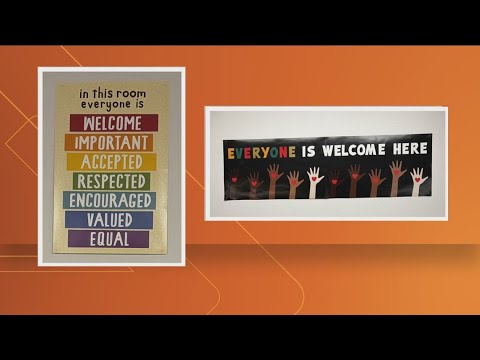 Idaho school district responds after telling teacher to remove inclusive signage from classroom