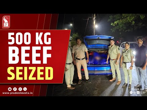 500 kg Beef Seized At Keri Check Post; 4 Arrested