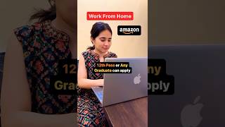 Amazon is Hiring Work From Home🔴🥳🥳| Apply Now!