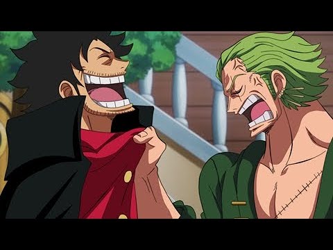 Luffy says goodbye to Zoro in the final episode of One Piece