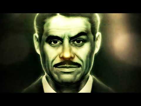 1H long screensaver of mr House from Fallout new vegas gameplay video loop no sound no music