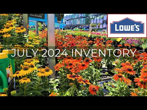 NEW ARRIVALS & Clearance Plants! Lowes Garden Center July 2024. New Plants at Lowes!