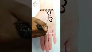 Easy and Simple mehndi design • मेहंदी लगाना सीखे • Latest Mehndi Design 2022 #mehndi #bts