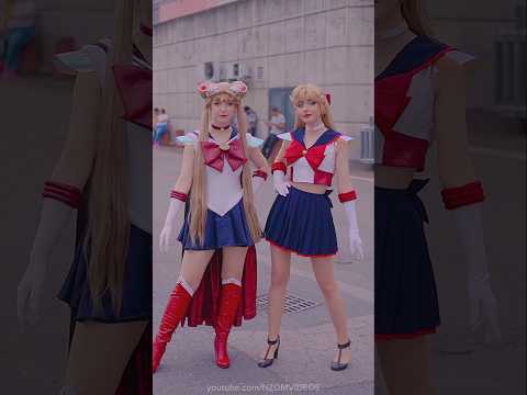 Sailor moon cosplay 80s moe pop style #shorts