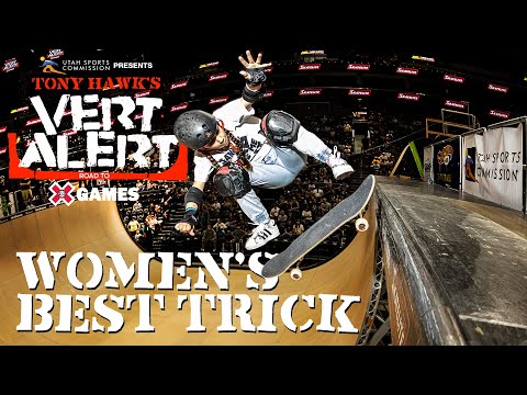 Tony Hawk’s Vert Alert 2023 Womens Best Trick Contest